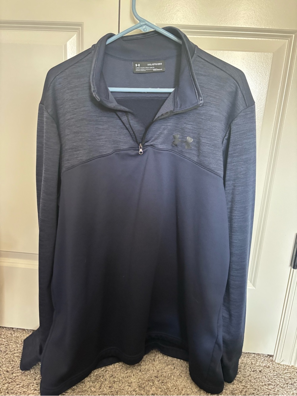 Under Armour Dark Navy Full-Zip Performance Jacket